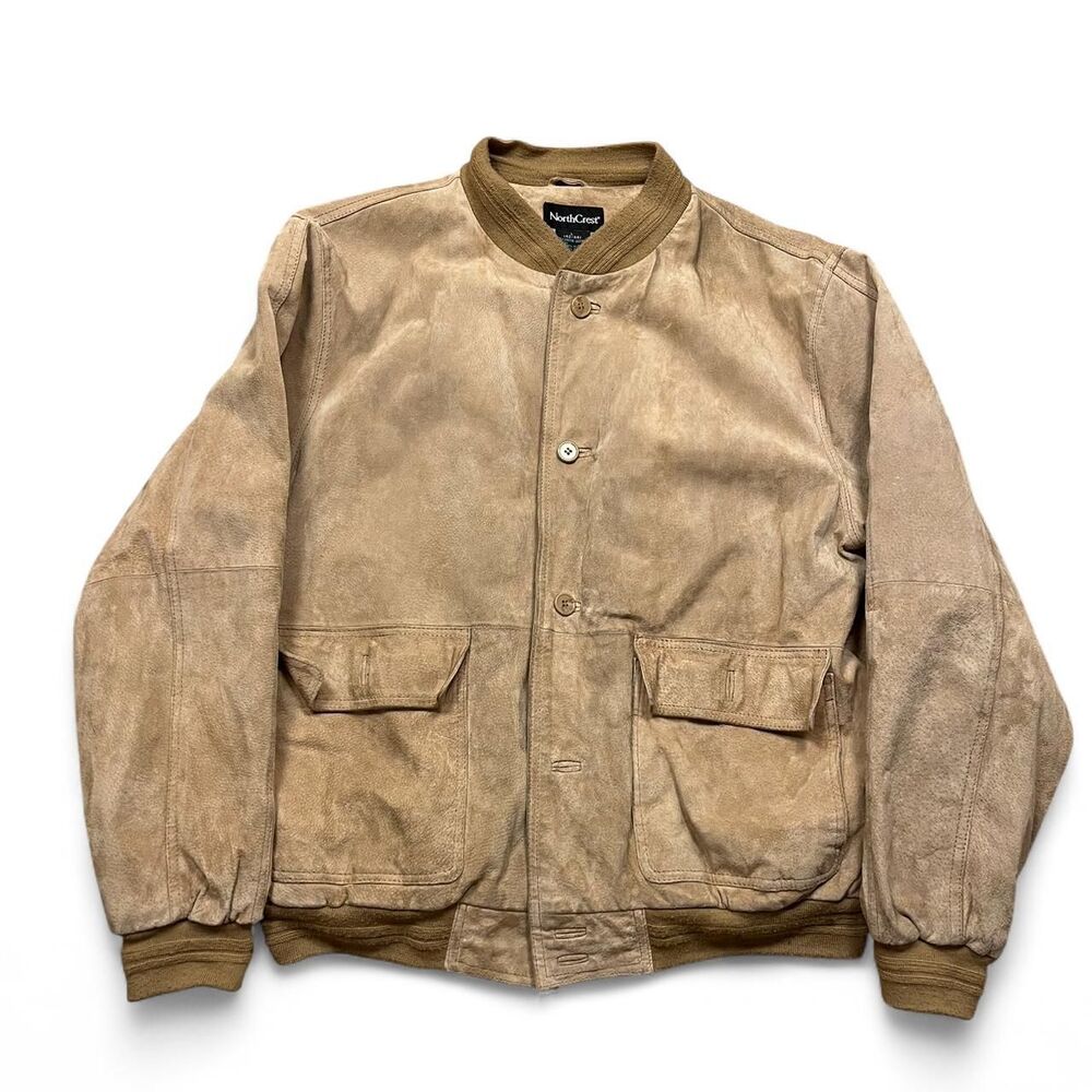 American-vintage Men's Tan and Brown Jacket